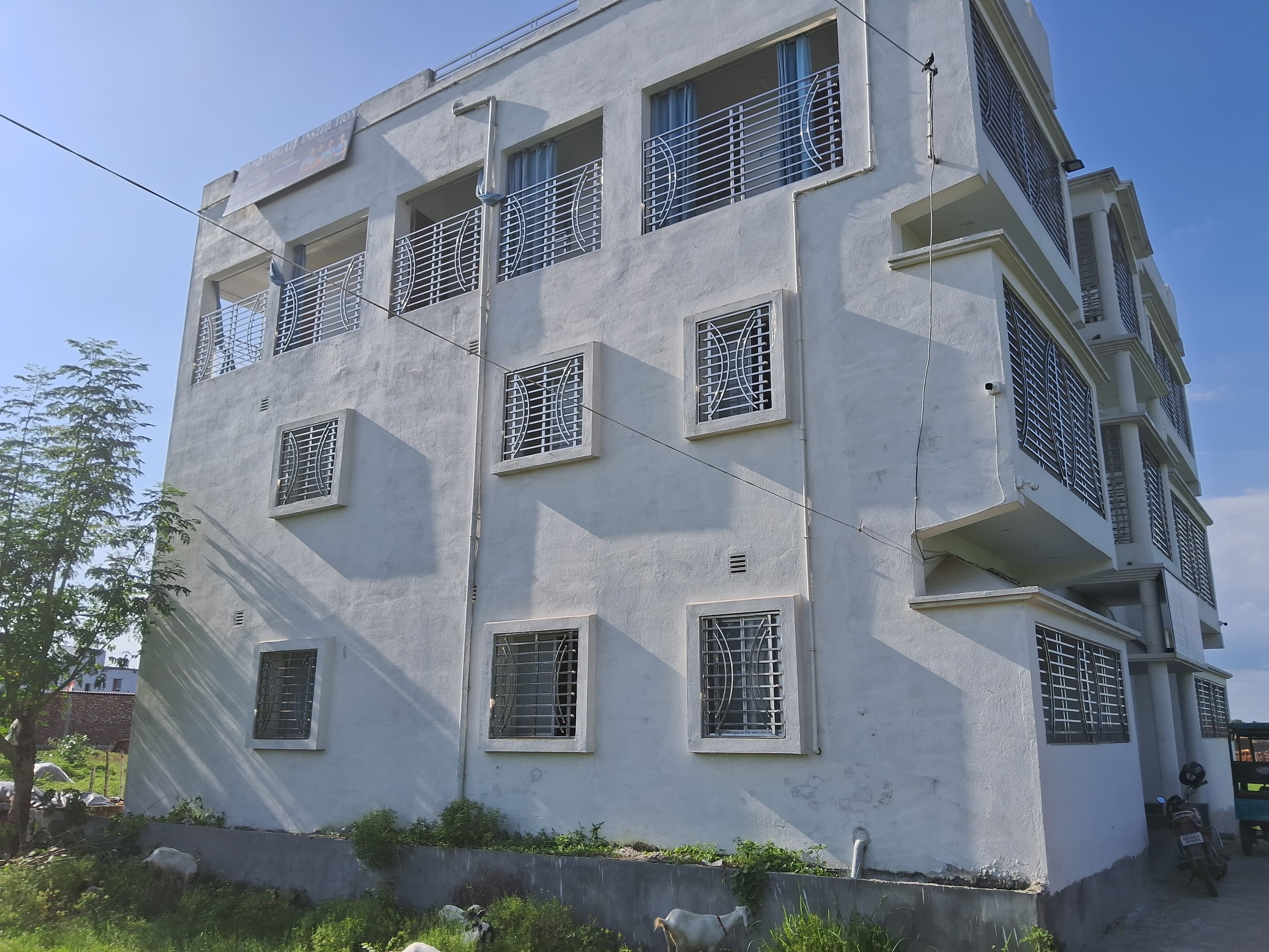 Students in science lab